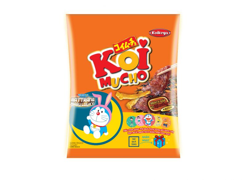Snack bắp vị thịt nướng